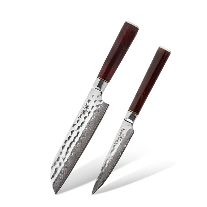 Set santoku utilitaire - Collection Sakoma - Maison Damas